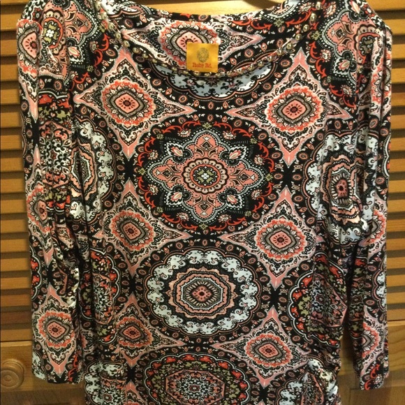 Ruby Rd. Tops - NWOT WOMENS RUBY RD. XL DETAILED KNIT TOP
